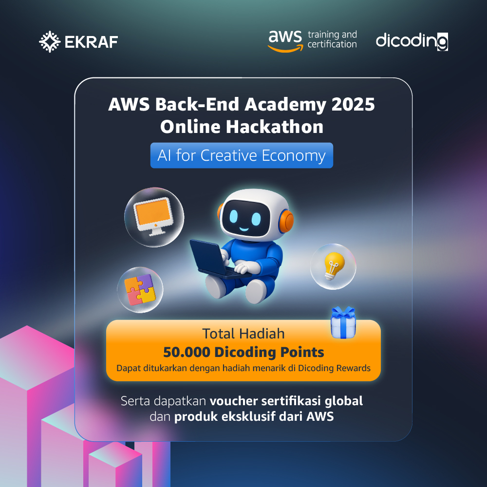 AWS Back-End Academy 2025  Online Hackathon: AI for Creative Economy