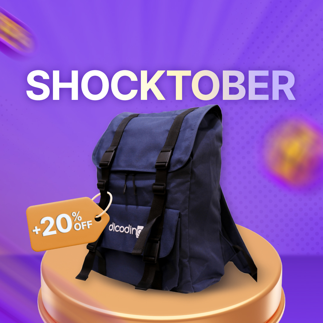 Bonus Tas Eksklusif Dicoding + Extra Diskon 20%