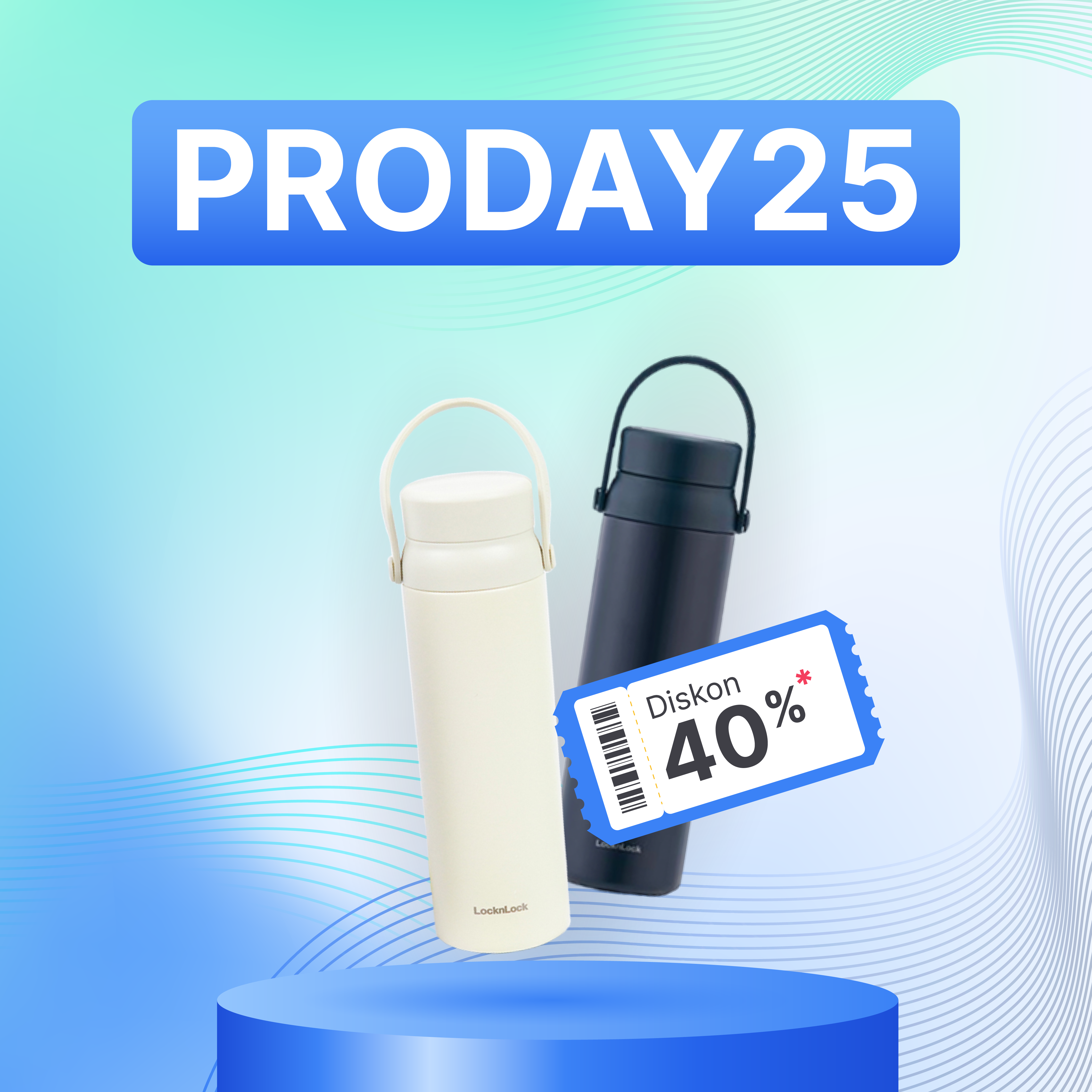 Bonus Tumbler LocknLock di Hari Programmer