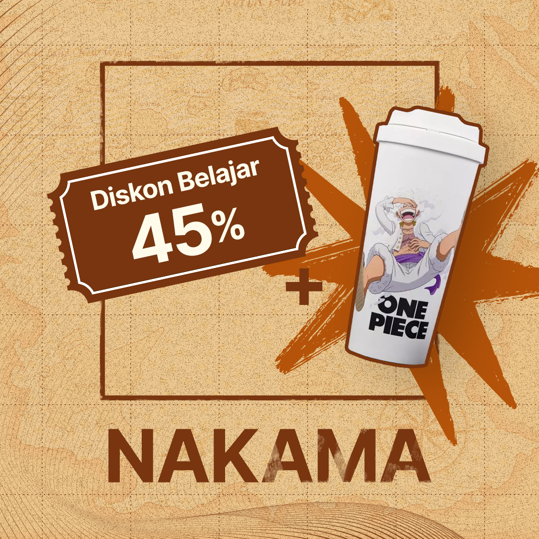Diskon 45% + Bonus Tumbler LocknLock One Piece Edition