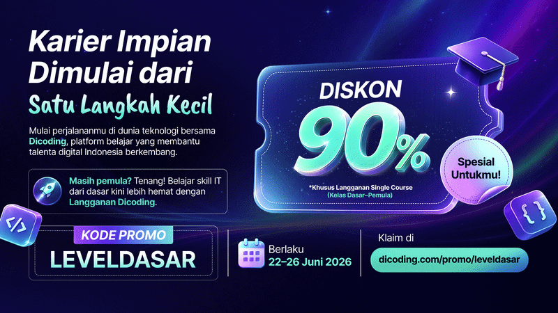 Diskon 90% buat kuasai skill fundamentalmu 