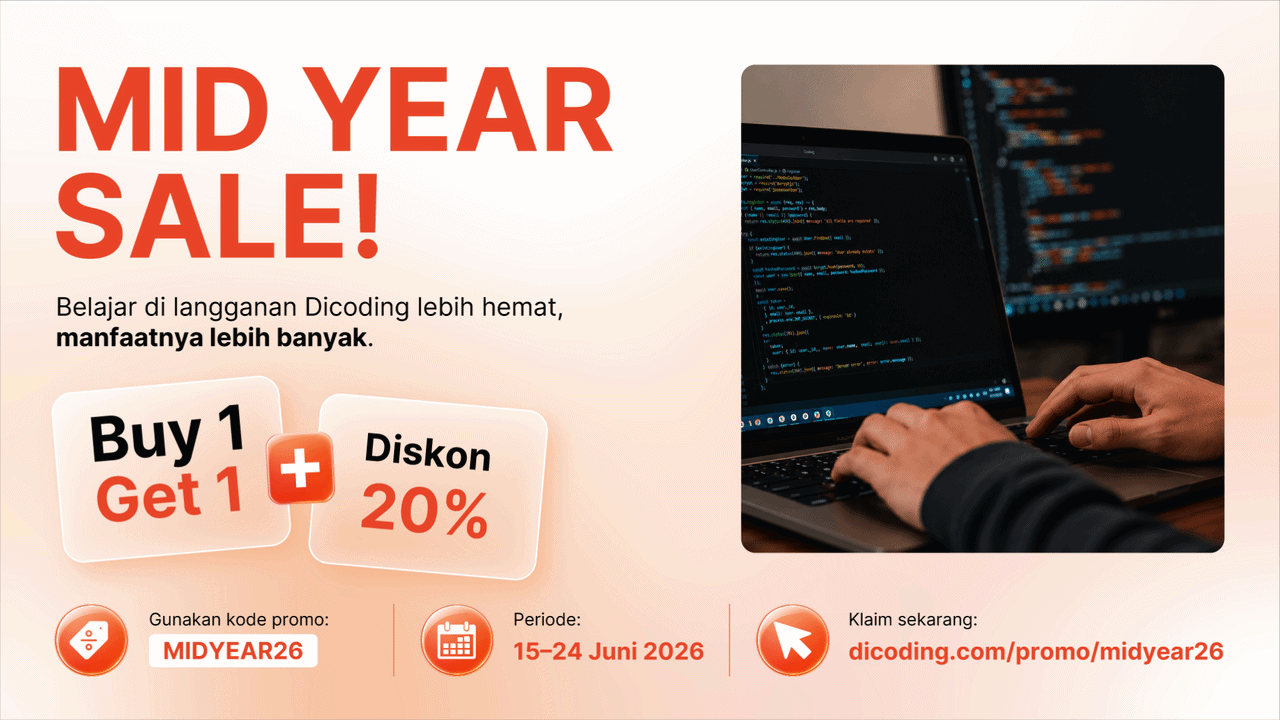 Mid Year Treat! Bonus Langganan + Diskon 20%