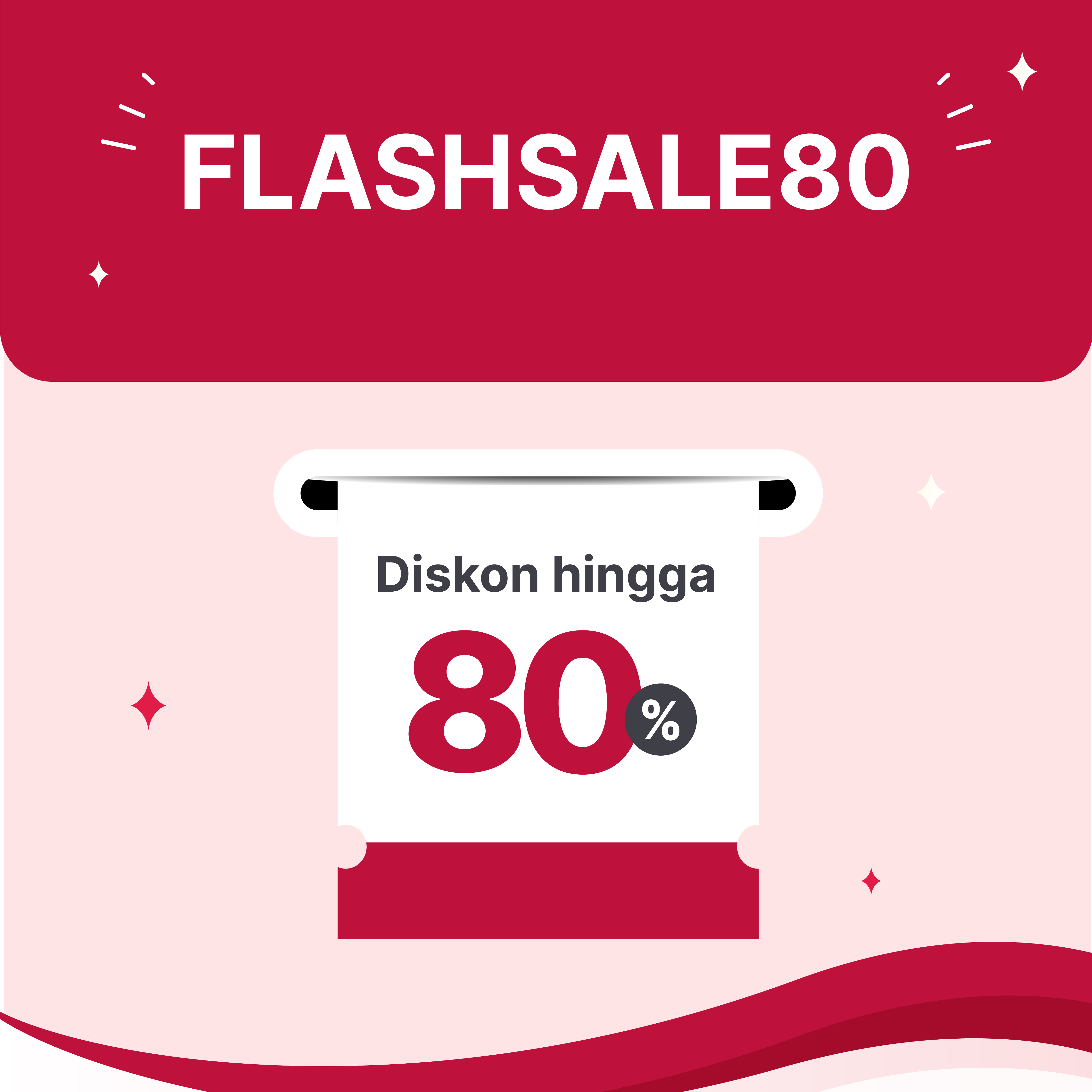 Spesial Kemerdekaan Indonesia! Diskon hingga 80%