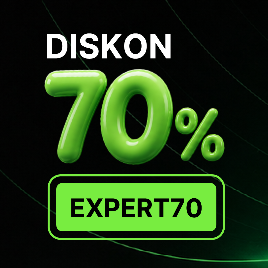 Upgrade Skill Biar Makin Mahir! Diskon 70% Single course menengah-mahir