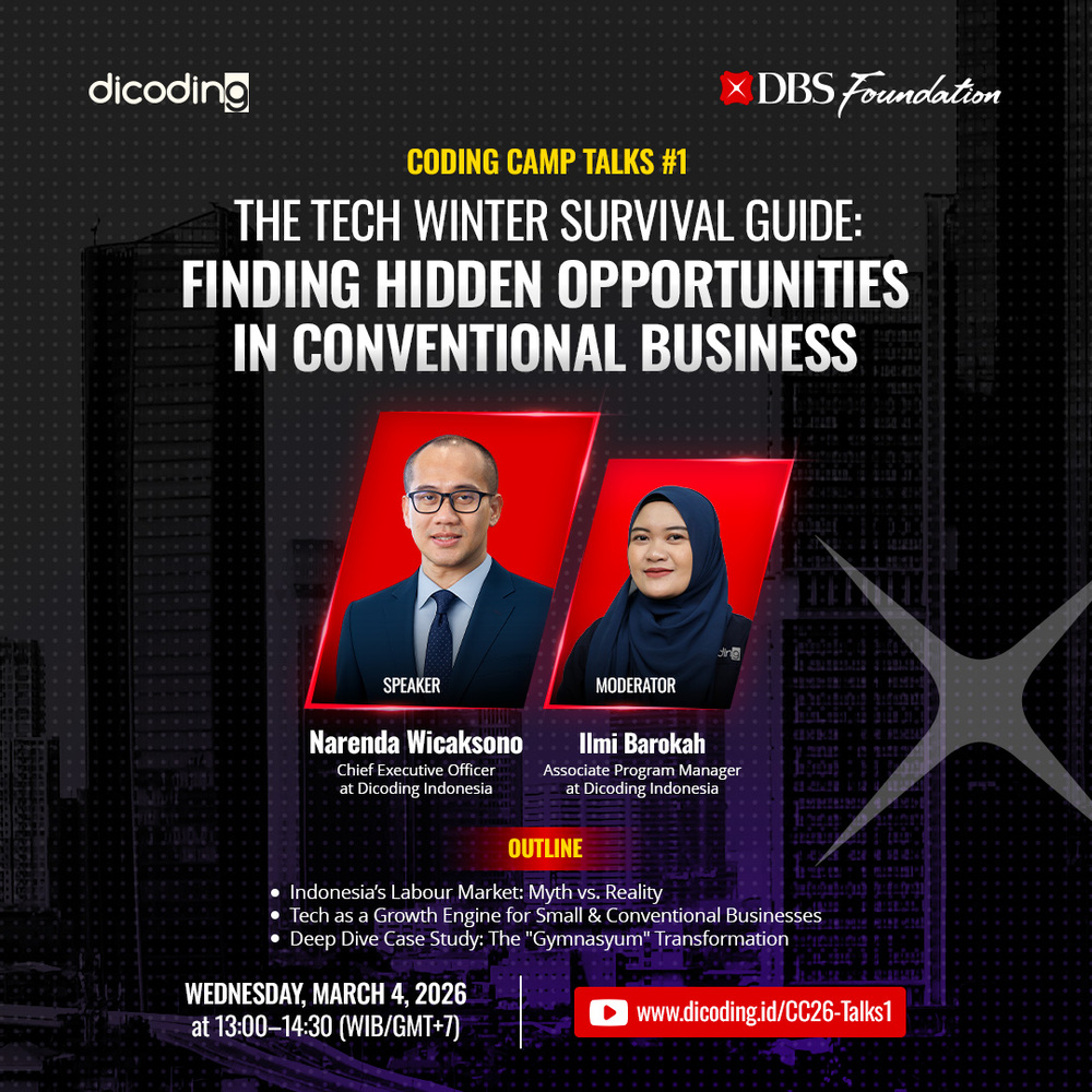 Coding Camp Talks #1: The Tech Winter Survival Guide: Finding Hidden Opportunities in Conventional Business