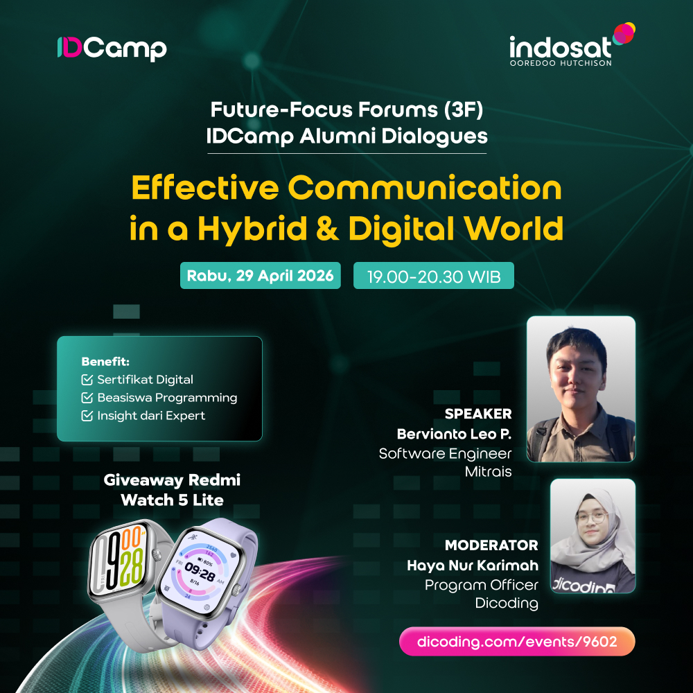 IDCamp Alumni Dialogue #2 - Effective Communication in a Hybrid & Digital World