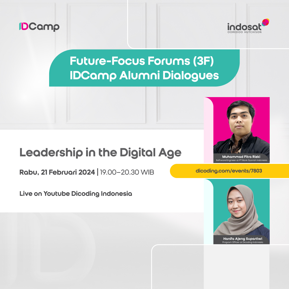 IDCamp Alumni Dialogue #3 - Leadership in the Digital Age