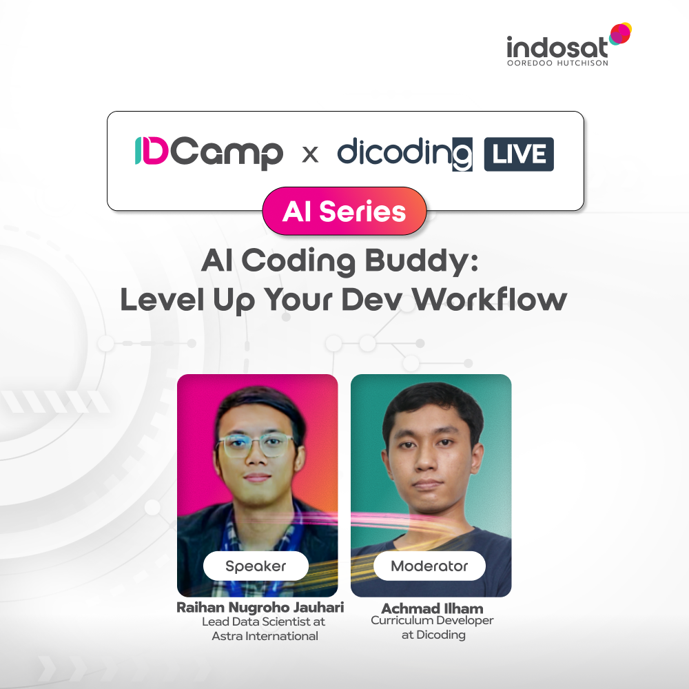 IDCamp x Dicoding Live #2 - AI Coding Buddy : Level Up Your Dev Workflow