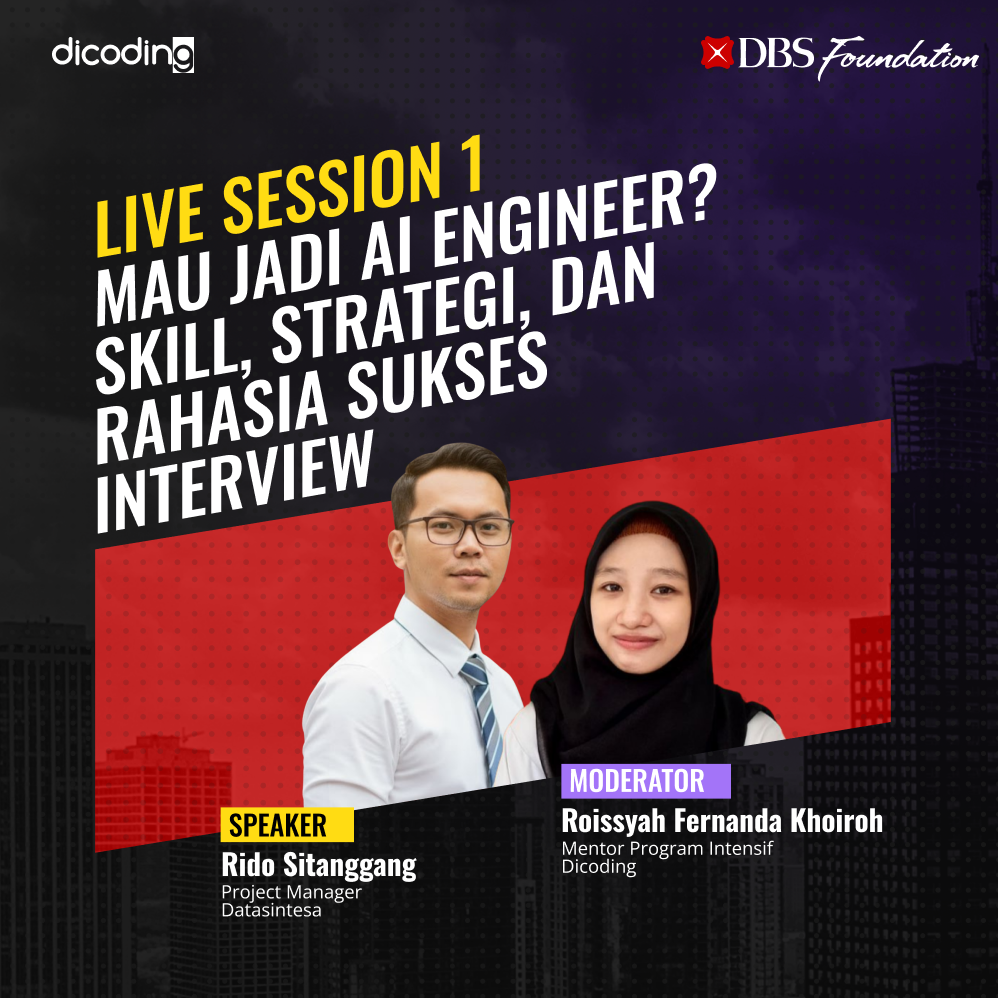Live Session 1 - Mau Jadi AI Engineer? Skill, Strategi, dan Rahasia Sukses Interview