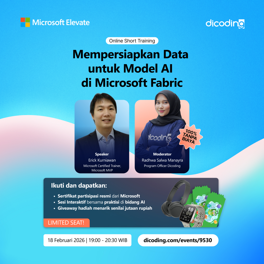 METC Online Training #5: Mempersiapkan Data untuk Model AI di Microsoft Fabric