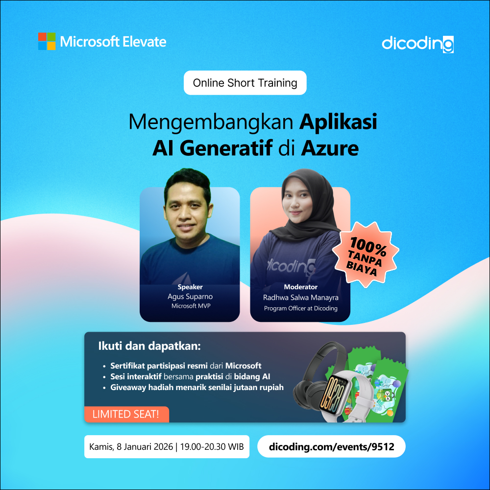 METC Online Training #4: Mengembangkan Aplikasi AI Generatif di Azure