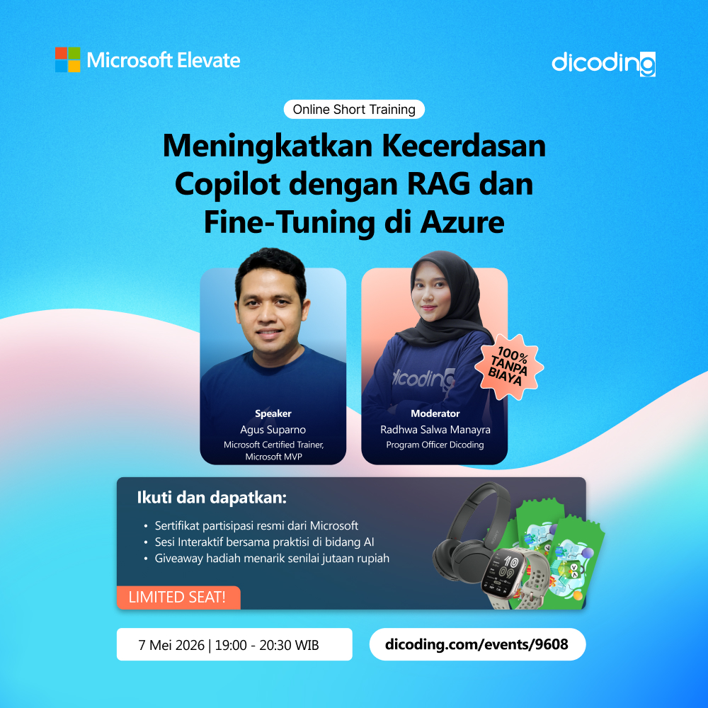 METC Online Training #8: Meningkatkan Kecerdasan Copilot dengan RAG dan Fine-Tuning di Azure