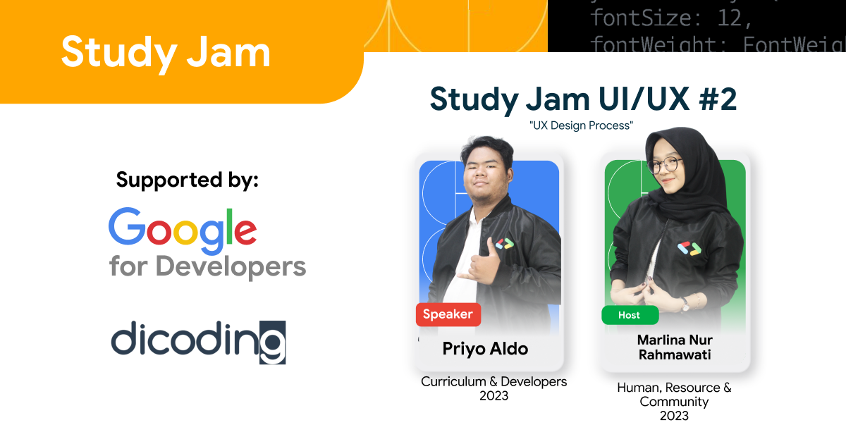 STUDY JAM UI/UX #2