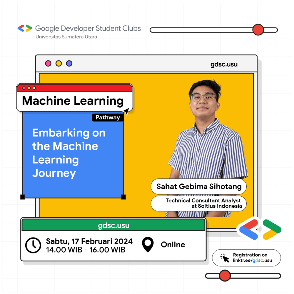 Workshop embarking to machine learning journey dicoding indonesia