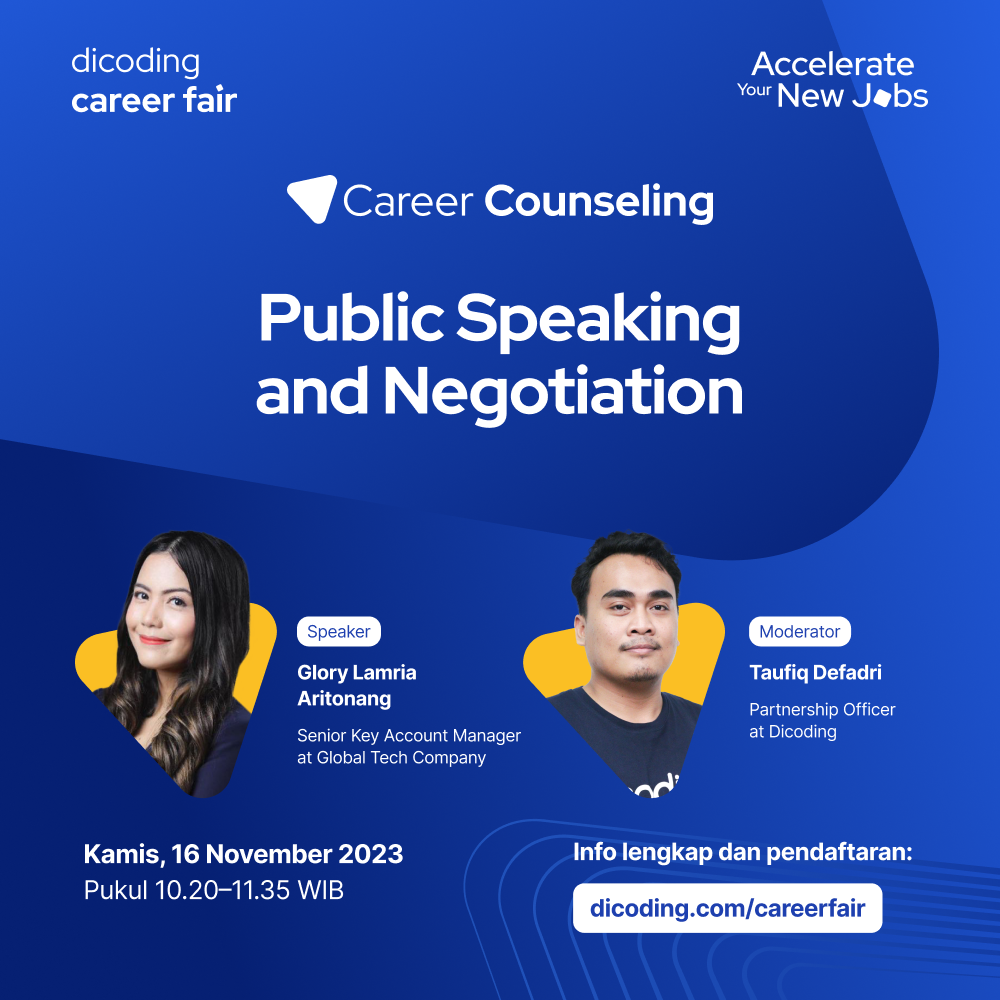 Career Counseling #6 - Public Speaking and Negotiation