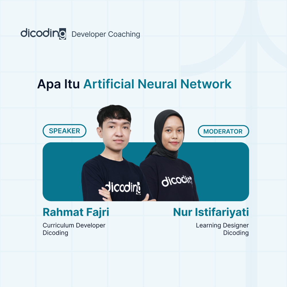 Dicoding Developer Coaching #97 | Apa Itu Artificial Neural Network