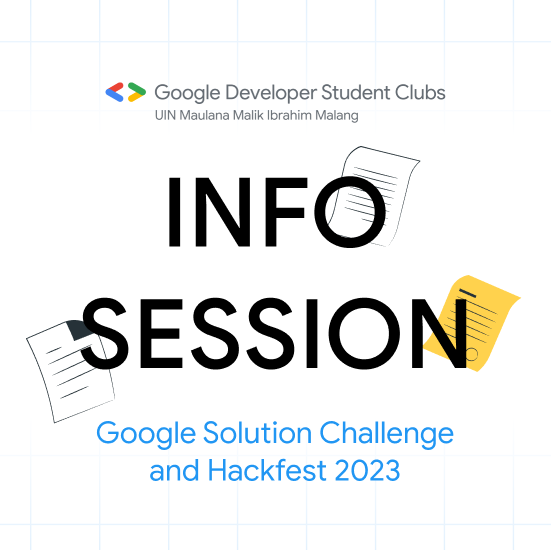 Info Session Google Solution Challenge and Hackfest 2023