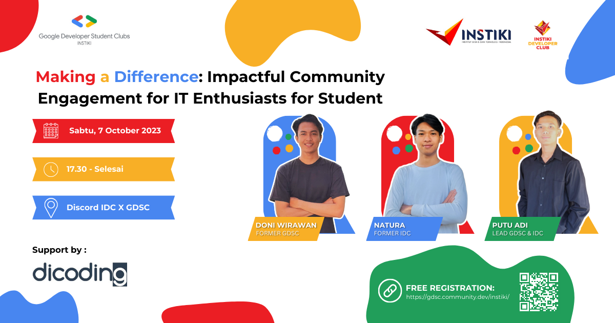 Info Session : “Making a Difference: Impactful Community Engagement for ...