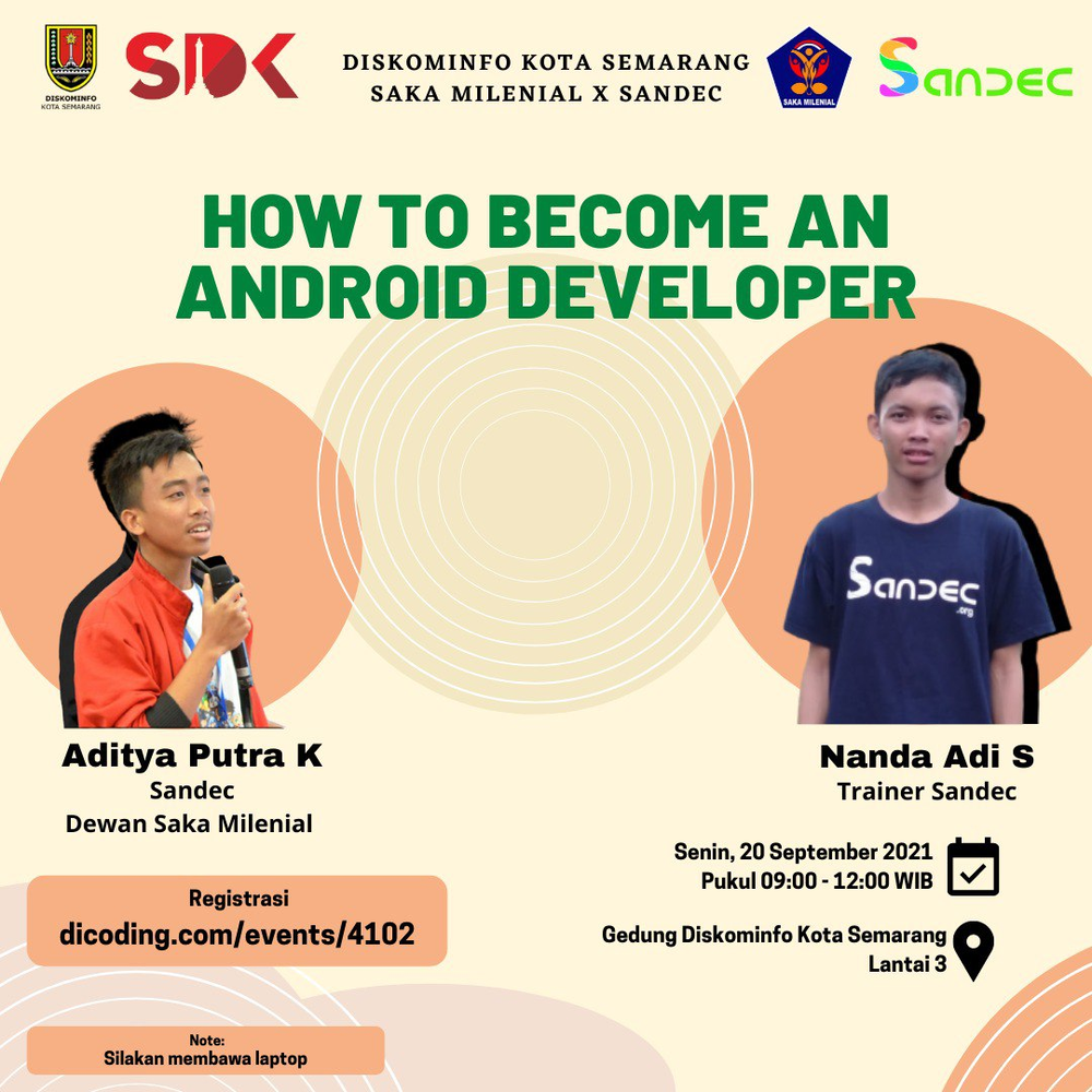 Sandec X Saka Milenial : How To Become an Android Developer